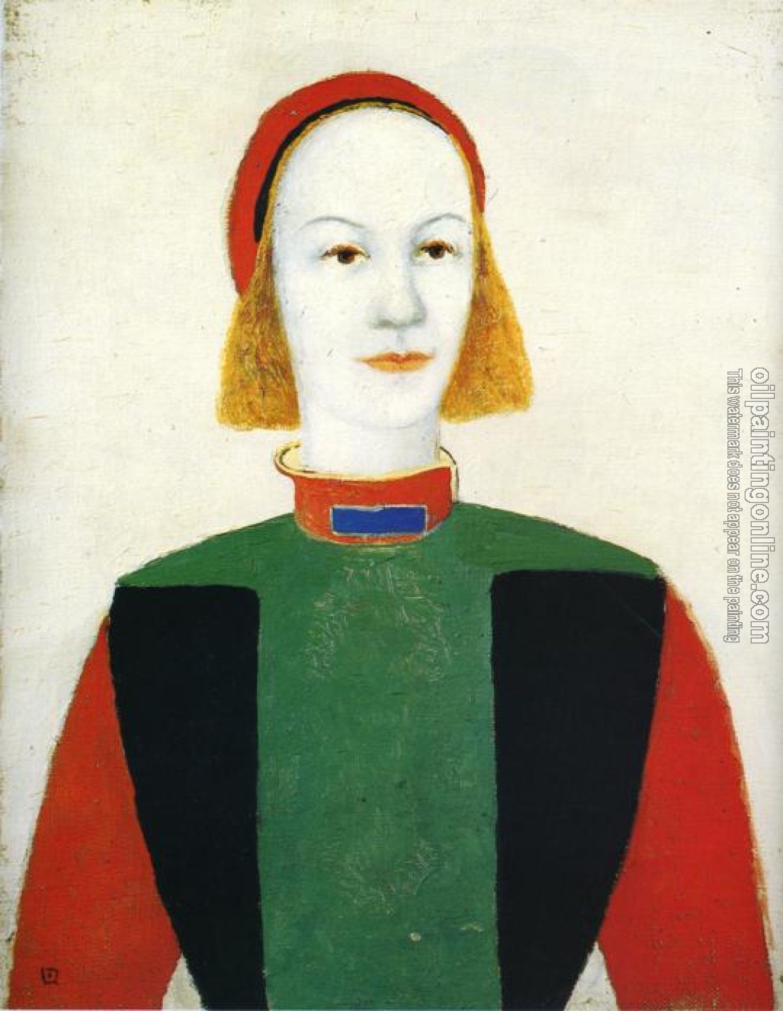 Kazimir Malevich - Girl